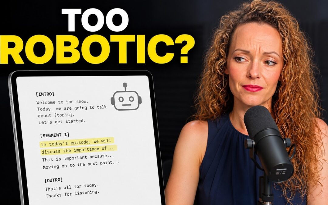 Scripting Your Podcast Episodes: My Method + AI Tips to Make It Sound Natural| Ep 64